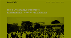 Desktop Screenshot of morgenwelt.de